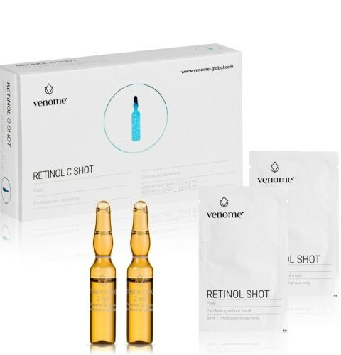 Venome RETINOL C SHOT – 2 treatments (2x2ml + 2x5ml)