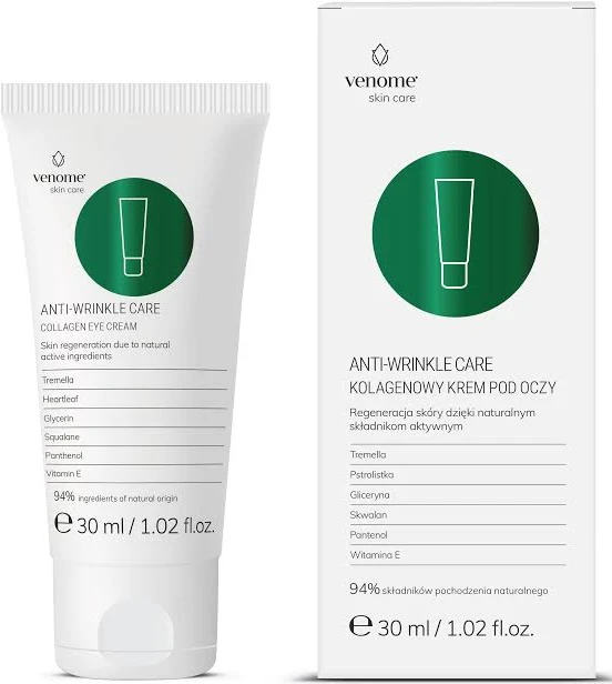Venome Anti-Wrinkle Care - Collagen Eye Cream (1 x 30 ml) 4 Venome Anti-Wrinkle Care - Collagen Eye Cream (1 x 30 ml)