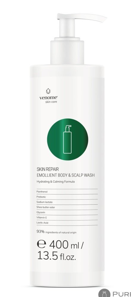 Venome Skin Repair - Emollient Body & Scalp Wash (1 x 400 ml) 4 Venome Skin Repair - Emollient Body & Scalp Wash (1 x 400 ml)